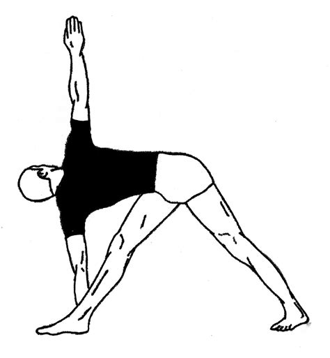 Trikonasana Steps