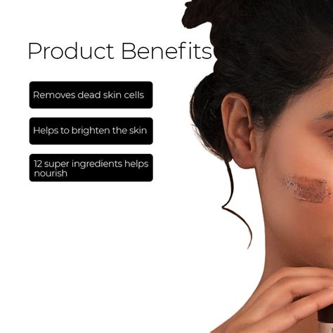 Face Scrub (with Saffron, French Rose Clay & Activated Charcoal) 50g