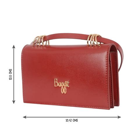 Buy Baggit Tandy Red Sling Bag Online