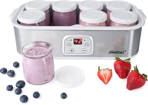 Buy Steba JM 3 yogurt maker 1.4 L 25 W JM 3, 1.4 L, Stainless steel ...