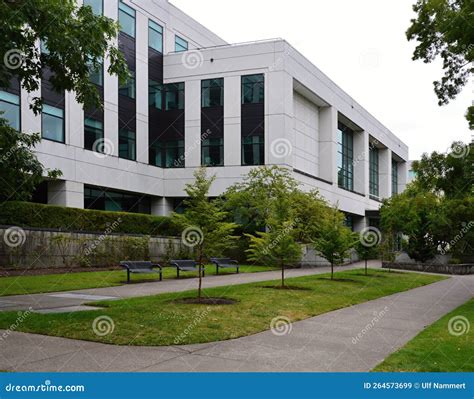 Modern Building in Downtown Salem, the Capital City of Oregon Stock Image - Image of america ...