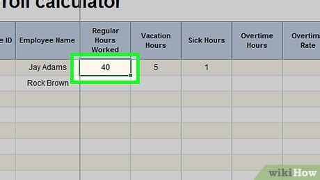 Excel Tutorial for Payroll 的图像结果