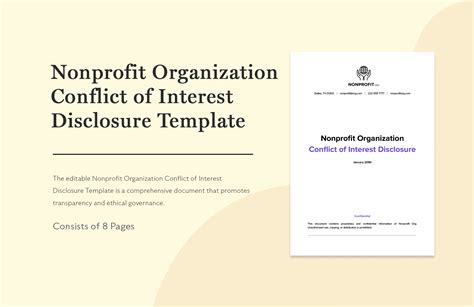 Conflict Of Interest Form Template - prntbl.concejomunicipaldechinu.gov.co