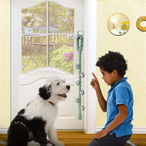Buy GINIDEAR Dog Doorbells for Potty Training, Handmade Hanging Dog ...