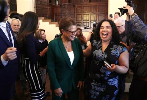 Photos: Karen Bass first woman elected mayor of L.A. - Los Angeles Times