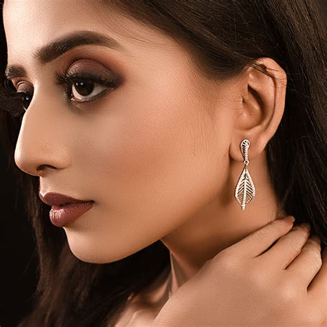 Silver Leaf Jewelry Set - 925 Sterling Silver | The Velvetbox | The ...