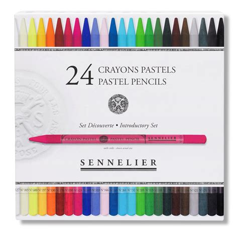 Sennelier Woodless Pastel Pencils - Boxed Set of 24 - Introductory Set ...