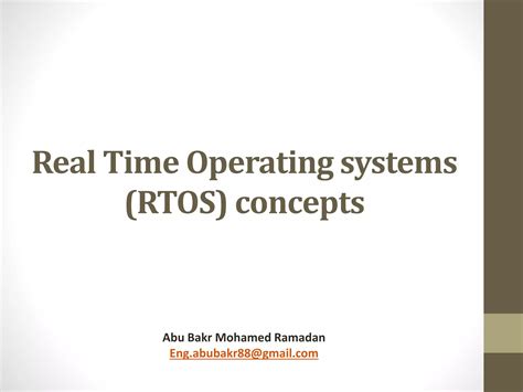 Image result for Real-time operating system RTOS Tutorial