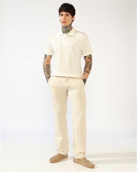 Classic Mid-Rise Straight Fit Chino