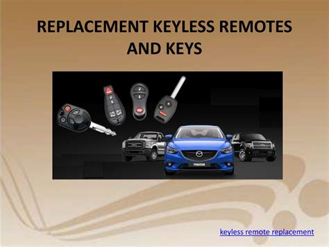 How to Program Keyless Remote Replacement 的图像结果