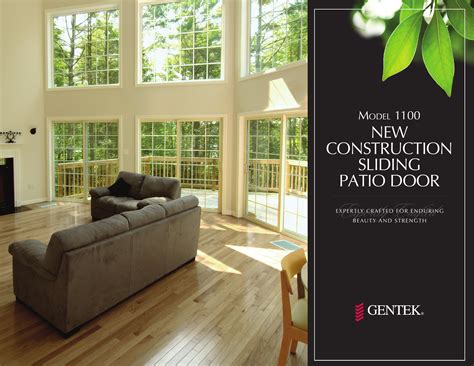 Gentek Building Products, Inc., Catalogs, Model 1100 New Construction ...