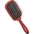 Buy VEGA Detangling Paddle Brush for Women & Men Smooth Hair, Black/Red ...