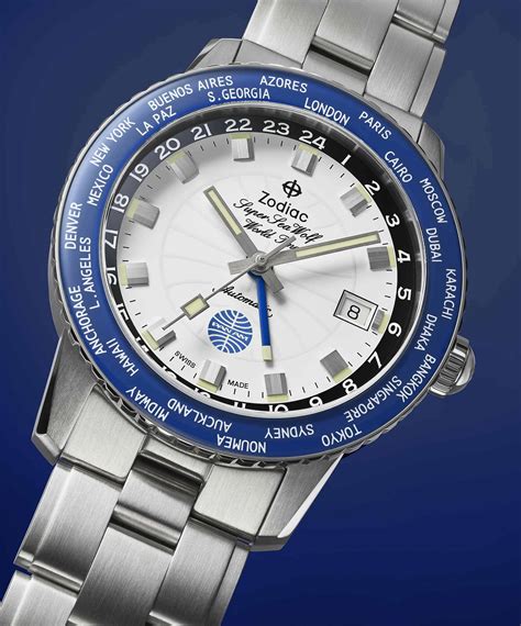 Zodiac Introduces the Pan Am World Time GMT, a Tribute to the Golden ...