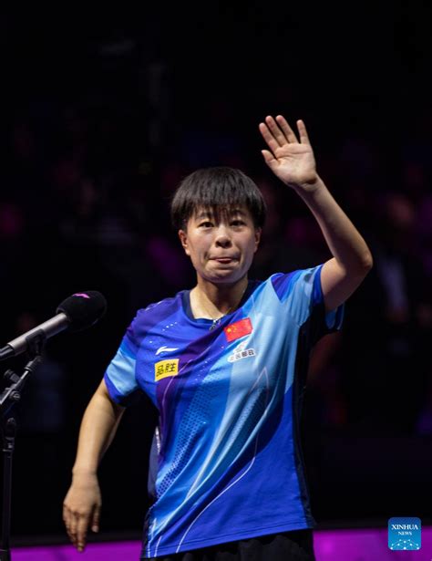 Wang Yidi, Lin Yun-Ju lift WTT Champions Frankfurt trophy-Xinhua