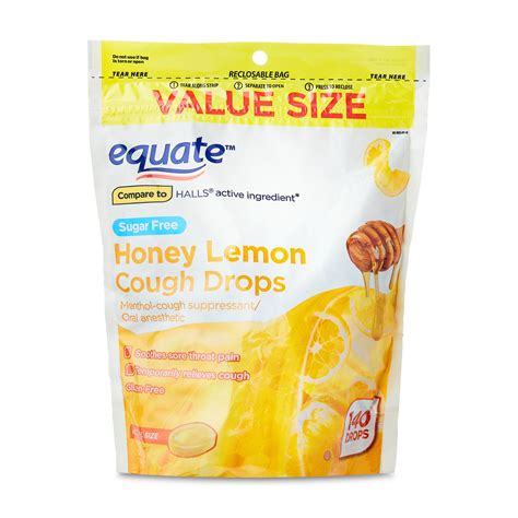 Brandclub - Equate Sugar Free Sore Throat and Cough Relief Menthol ...