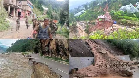 Natural disasters continue in Himachal Five bridges washed away in ...