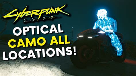 All Optical Camo Cyberware Locations in Cyberpunk 2077 (Full Guide ...