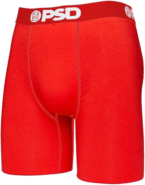 Buy PSD Men's Basic Solid Boxer Briefs - Breathable and Supportive Men ...
