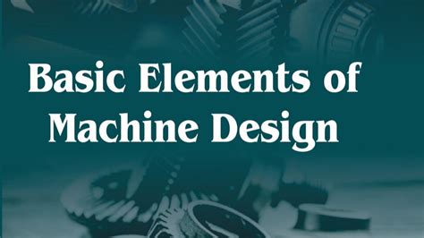 Image result for Machine Elements Design