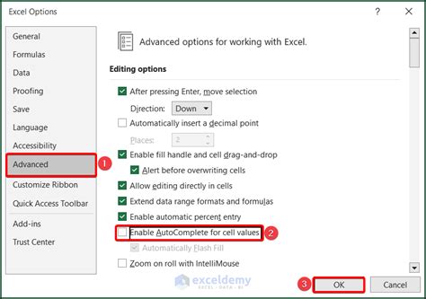 Autocomplete Excel 的图像结果