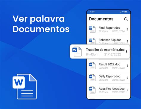 Download do APK de Leitor Docx - Docx Word Reader para Android