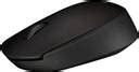 Logitech B170 Wireless Optical Mouse (USB, Black) Wireless Ambidextrous ...