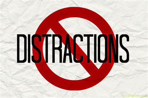 Middle School Students: Minimize distractions. | Avoid distractions, Distractions, Motivation
