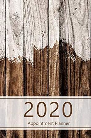 Buy 2020 Appointment Planner: Hourly agenda. Monthly and Weekly planner ...