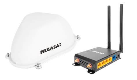 Megasat Camper Connected LTE WiFi System Antenna incl. Router - Berger ...