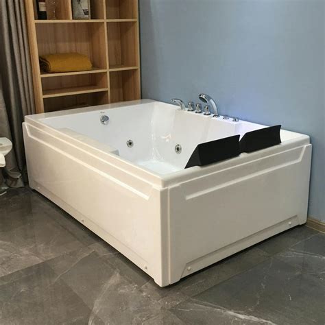 2 Person Jetted Tub for Couples | Empava 72JT367LED