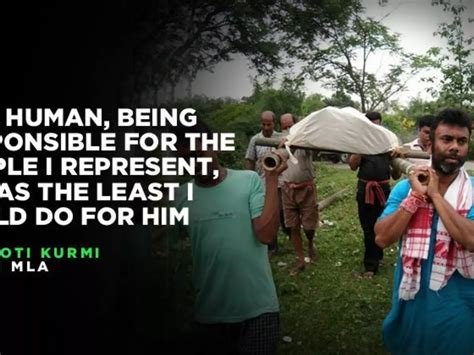 Assam MLA Sets Example Of Humanity & Selflessness, Carries Body Of A ...