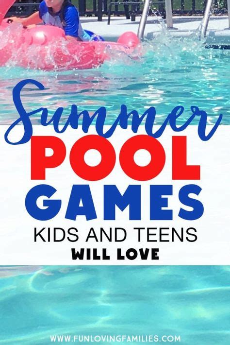 Image result for Pool Fun Activities