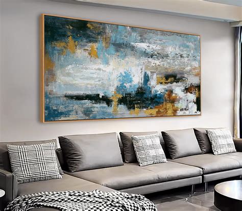 Framed Abstract Wall Art Large Canvas Picture Modern Liberia | Ubuy