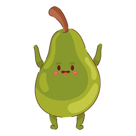 Pear cartoon Images - Free Download on Freepik