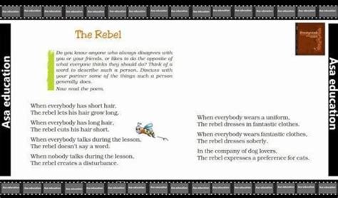 images of rebel poem in class 7 - Brainly.in