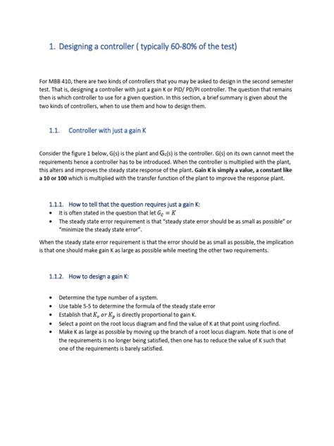 Image result for Examples of Root Locus Method in Control