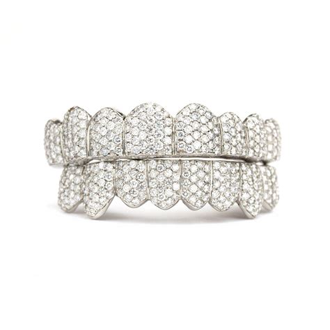 10K VVS Honeycomb Set Diamond Grillz – Johnny Dang & Co