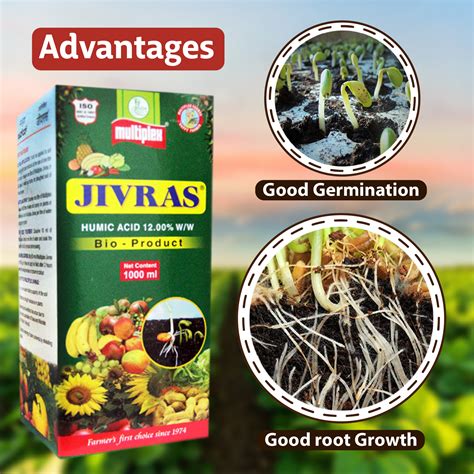 Multiplex Jivras (Humic Acid) Bio Simulant – Agriplex
