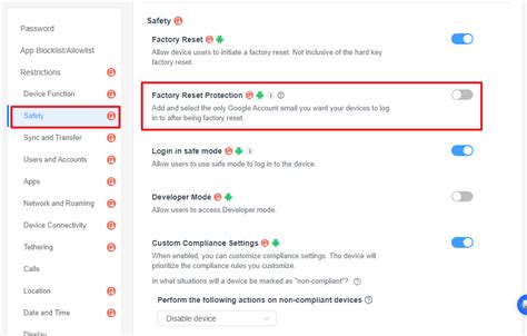 Image result for Remove Factory Reset Protection