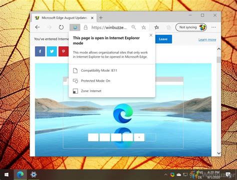 Windows 10 How To Use Internet Explorer Mode In Microsoft Edge Ie - Riset