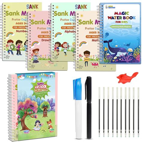TheLittleOnes Magic Book For Kids - Magic Practice Book,Sank,Number ...
