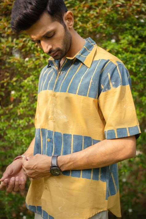 The Mustard Map Mens Shirt – omoi