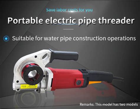 Image result for Using a Portable Electric Pipe Threader