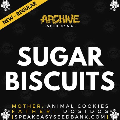 Sugar Biscuits Strain (Seeds) | Animal Cookies x Dosidos