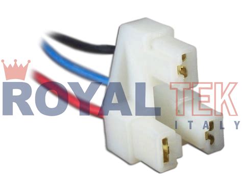 RoyalTek Italy - Ficha De Conexion Royaltek 3 (tres) Vias Relay Y