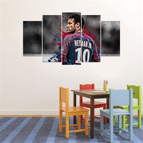 Design Zoo Neymar Jr. Cut Pieces Sticker | Sticker for Living Room ...