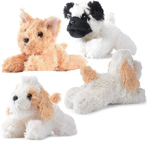 Buy Prextex Plush Dog Set Pack of 4 Realistic Looking Puppies - 6 ...