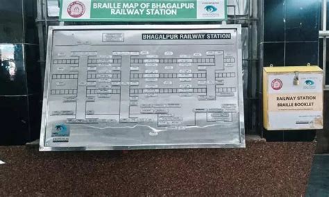Bhagalpur rly stn gets Braille navigation maps