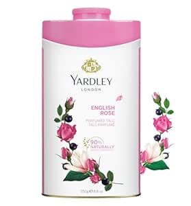 Yardley English Rose Perfumed Talcum Powder 250 Grams : Amazon.in: Beauty