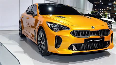 Kia E badge explained, debuts on Korean Stinger - Drive